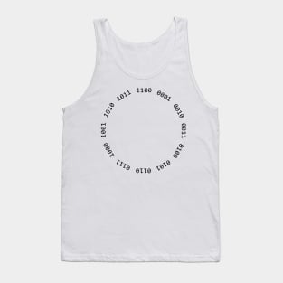 Binary Clock Tank Top